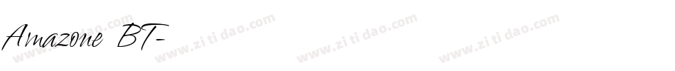 Amazone BT字体转换